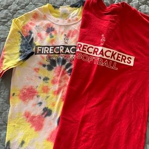 Firecracker Softball t-shirts